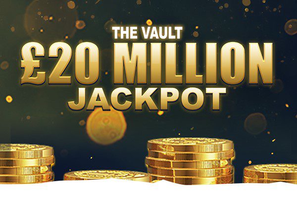 The Vault £20 Million Jackpot at LottoGo